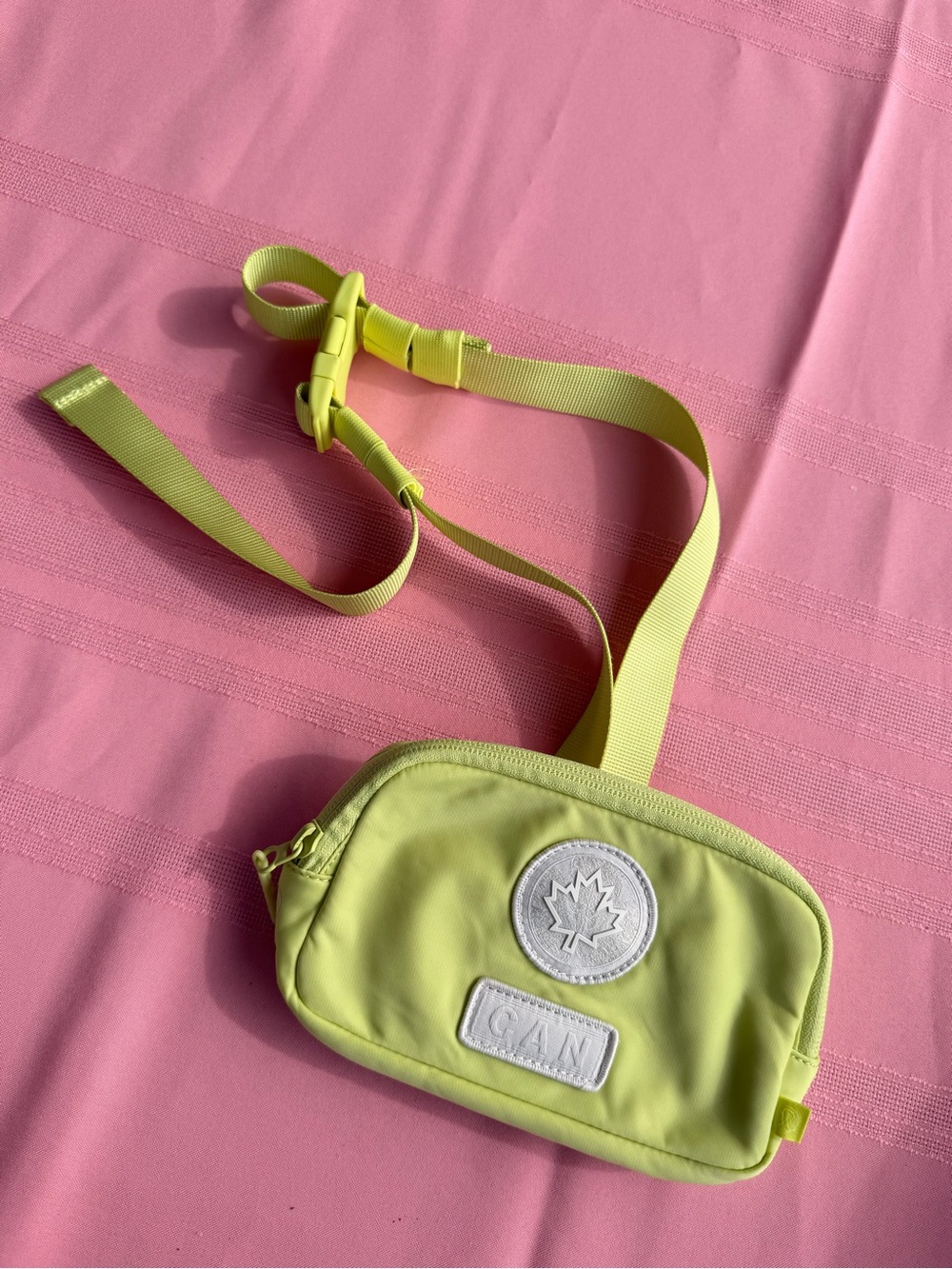 Lululemon Neon Lime Bag